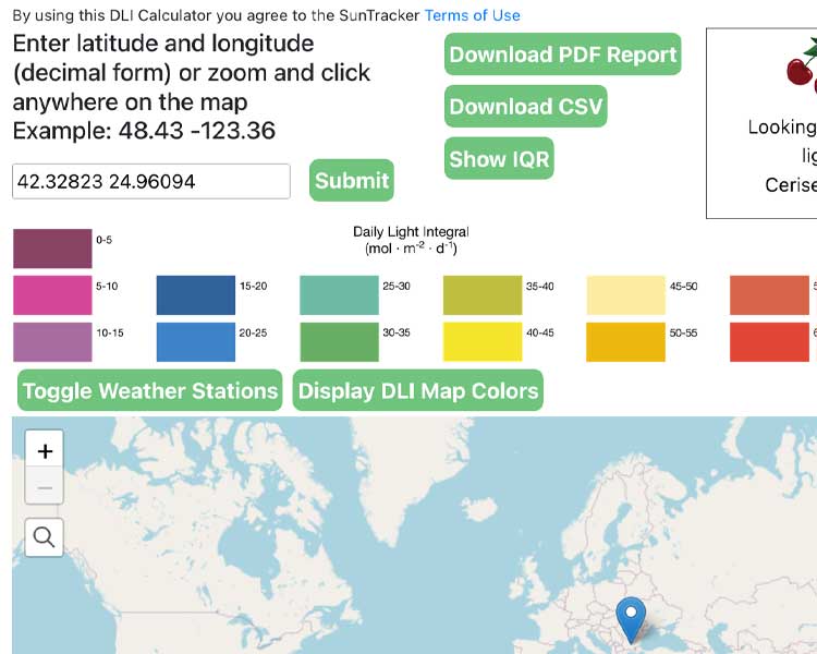 SunTracker Technologies Free to use DLI Calculator IS NOW LIVE!